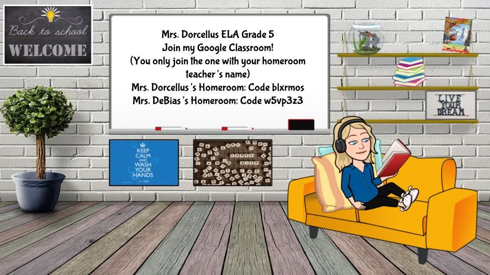 A graphic saying "Welcome to Fifth Grade!" in white letters on a black background with multicolor dots along the border 